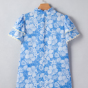  Kataleya Trim Short Sleeve Blouse
