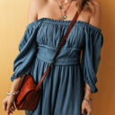  Katalina Frilled Layered Ruched Mini Dress