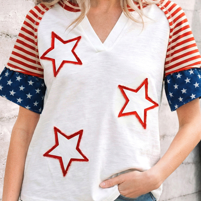 Katalina inspired Short Sleeve Top