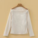  Katelyn Knit Asymmetric Long Sleeve Top