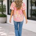  Katherine Sleeve Floral Blouse