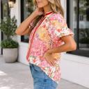  Katherine Sleeve Floral Blouse
