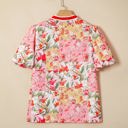  Katherine Sleeve Floral Blouse