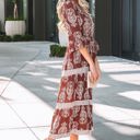  Katie Trim Tiered Maxi Dress