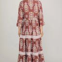  Katie Trim Tiered Maxi Dress