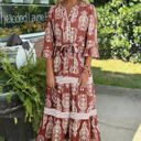  Katie Trim Tiered Maxi Dress