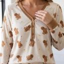  Katie Two Piece Lounge PJ Set
