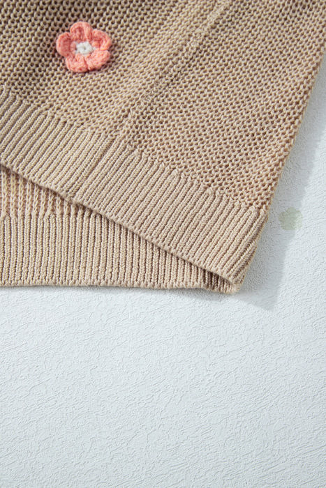 Katlyn Embroidered Knit Loose Sweater