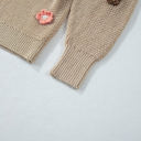  Katlyn Embroidered Knit Loose Sweater