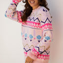  Kayaetta Knit Feather Cuffed Sweater