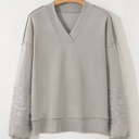  Kaylee aztec Embroidered Western Sweatshirt