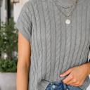  Keely Short Sleeve Sweater
