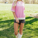  Keira Short Sleeve Loose Top