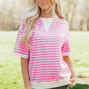  Keira Short Sleeve Loose Top