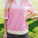  Keira Short Sleeve Loose Top