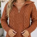  Keith Knit Drop Shoulder Long Sweater