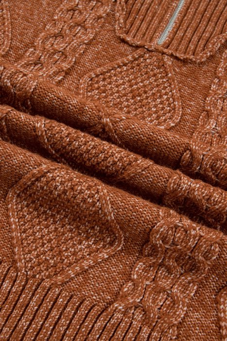 Keith Knit Drop Shoulder Long Sweater