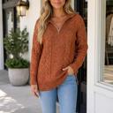Clay XL Keith Knit Drop Shoulder Long Sweater