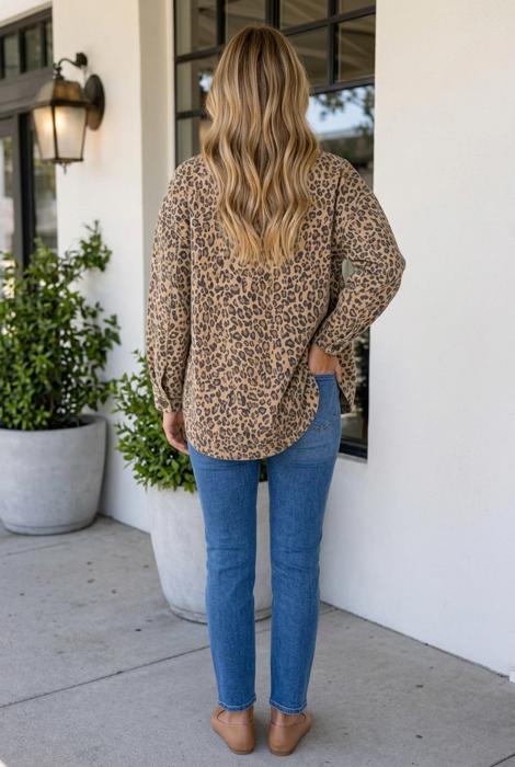 Keith Sleeve Patch Shift Jacket