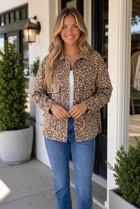 Keith Sleeve Patch Shift Jacket