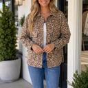 Khaki Small Keith Sleeve Patch Shift Jacket