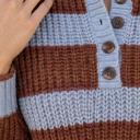  Keleste Shoulder Relaxed Pullover Sweater