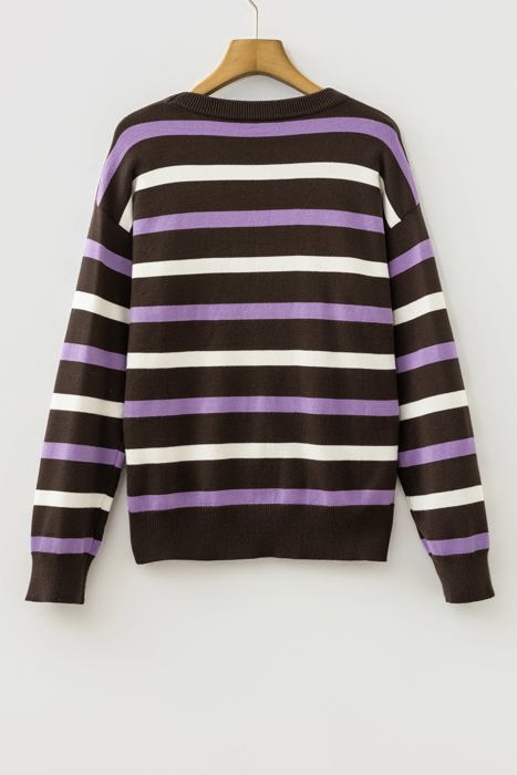 Kelseee Drop Shoulder Pullover Sweater