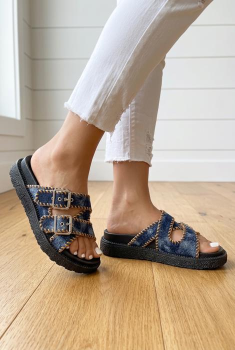 Kendra Out Retro Slippers