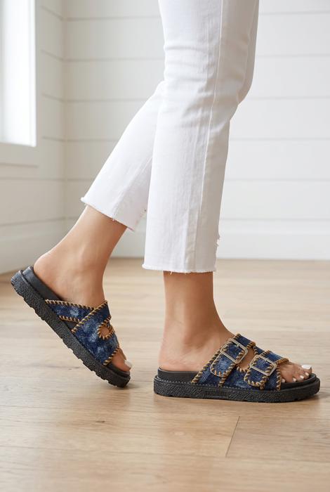 Kendra Out Retro Slippers