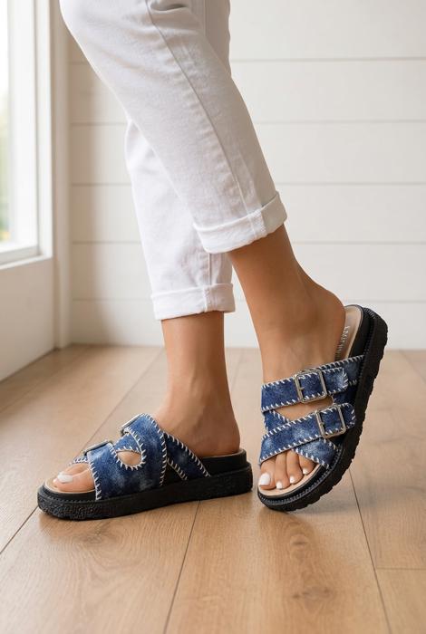 Kendra Out Retro Slippers