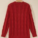  Kendrra Dropped Shoulder Pullover Sweater