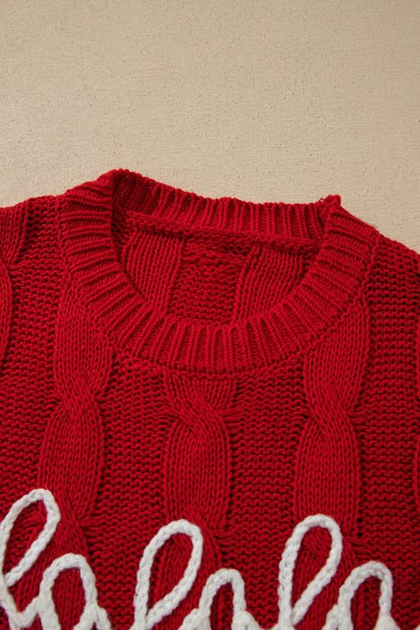 Kendrra Dropped Shoulder Pullover Sweater