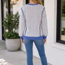  Kenna Stitching Casual Top