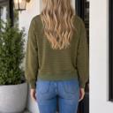 Kennna Block Mock Oversized Sweatshirt