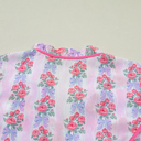  Keyla Ruffled Short Sleeve Blouse