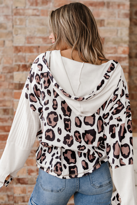 Keyla Up Drop Shoulder Hoodie