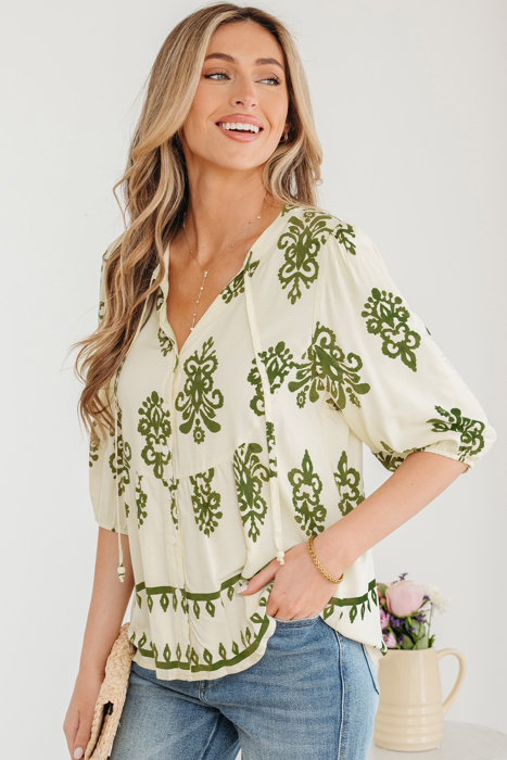 Keziah Puffy Half Sleeve Shirt