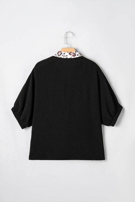 Keziah Sleeve Patchwork Trim Blouse