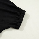  Keziah Sleeve Patchwork Trim Blouse