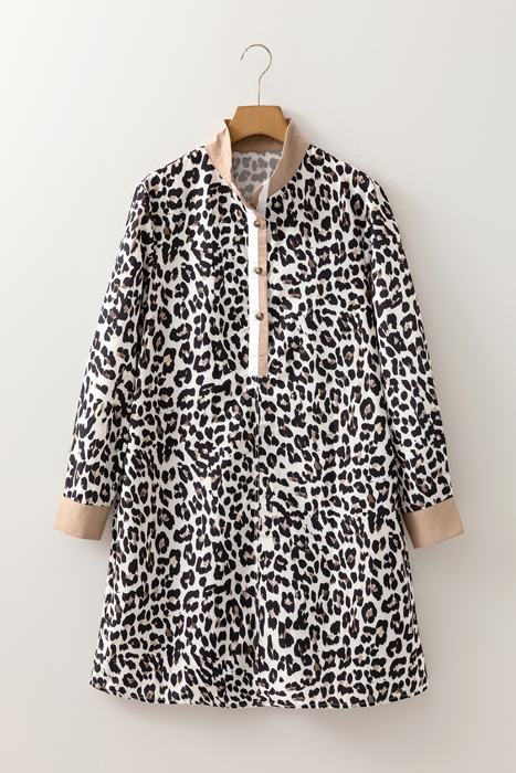 Khalani Long Sleeve Flared Dress