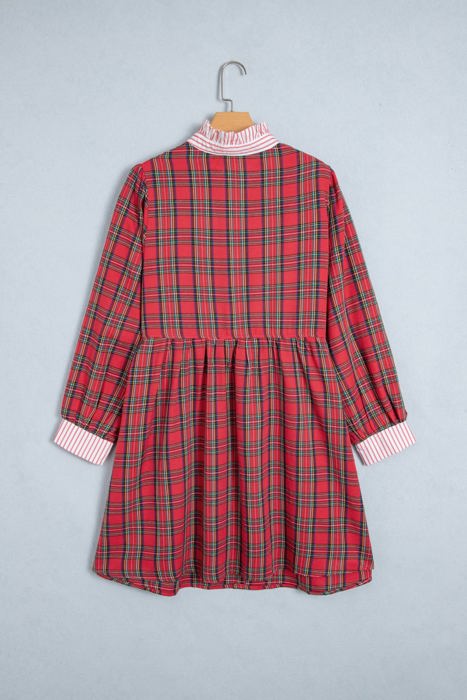 Kharley Cuff Details Shift PLUS Dress