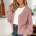  Khloe Mixed Texture Knit Sweater