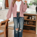  Khloe Mixed Texture Knit Sweater