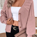  Khloe Mixed Texture Knit Sweater
