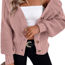  Khloe Mixed Texture Knit Sweater