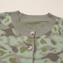  Kiana Print Front Loose Sweater