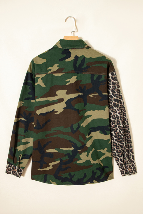 Kiara Patchwork Oversize Shacket