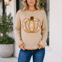 Parchment Large Kiera Long Sleeve Sweater Long Sleeve Top