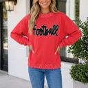  Kieria Letter Graphic Baggy Sweatshirt