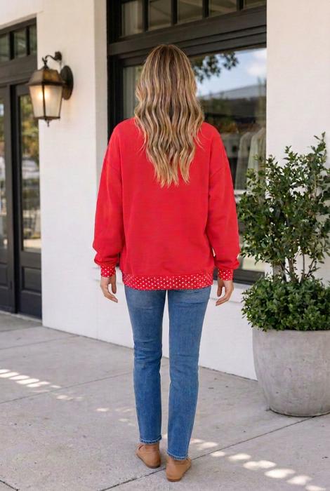 Kieria Letter Graphic Baggy Sweatshirt